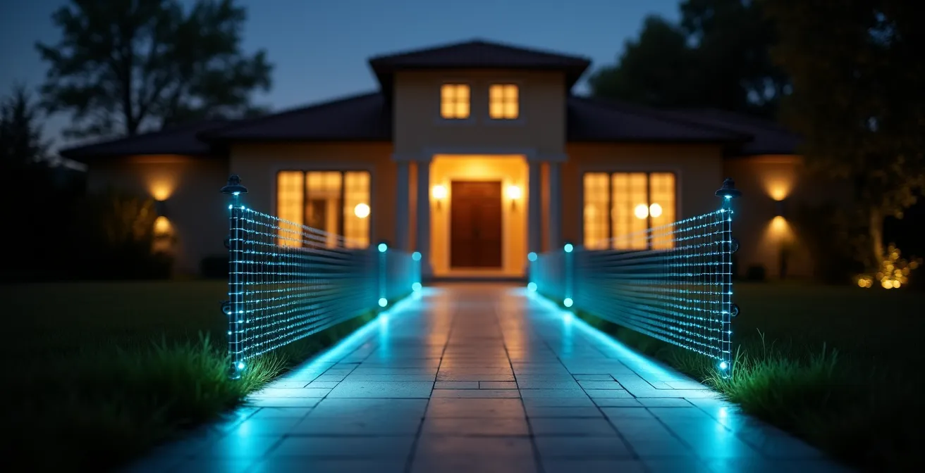 Interfaccia configurazione linee di attraversamento virtuali per rilevamento intrusioni