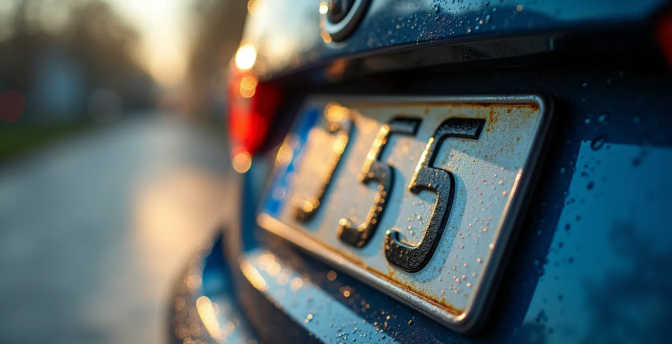 Confronto visivo della nitidezza di una targa italiana vista da telecamere con diverse risoluzioni