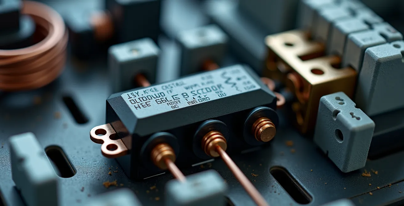 Sistema di controllo carichi elettrici installato in quadro elettrico domestico